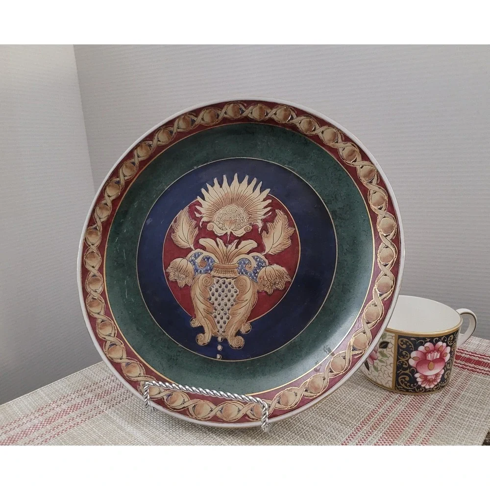 Oriental Lochinvar Decorative Plate, Andrea by‎ Sadek